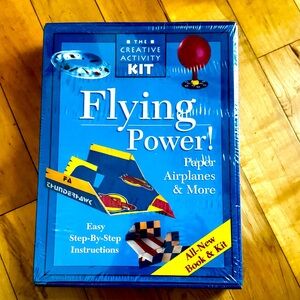 The Creative Activity Kit of Flying Power, fun educational airplane, aviation.